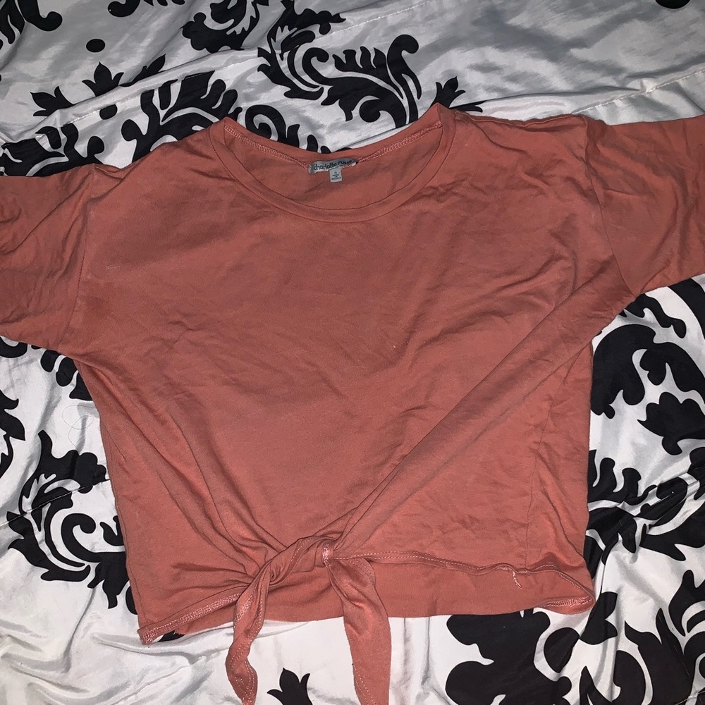 Charlotte Russe Tie Front